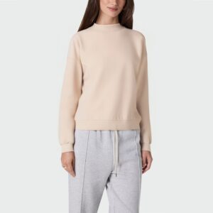 Round neck long sleeve casual women's pullover