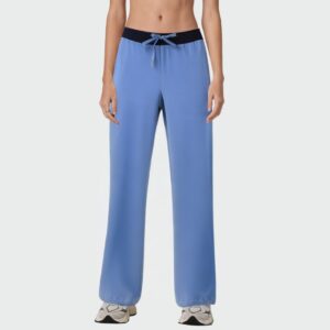 Velvet high elastic waist women's pants