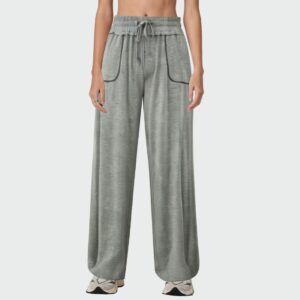 Comfortable casual high waist women's pants